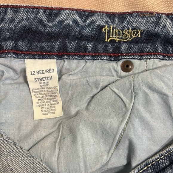 American Eagle Outfitters hipster Flare Jeans. Size 12 - Picture 3 of 4